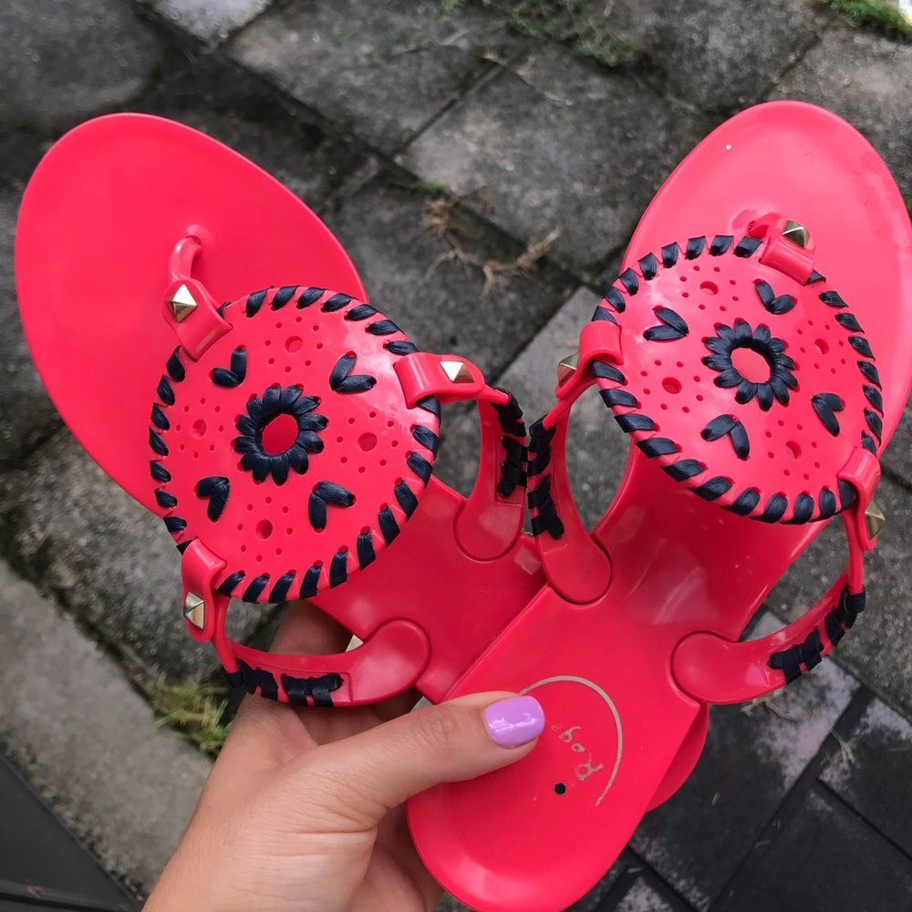 Jack Rogers jellies. Size 7.